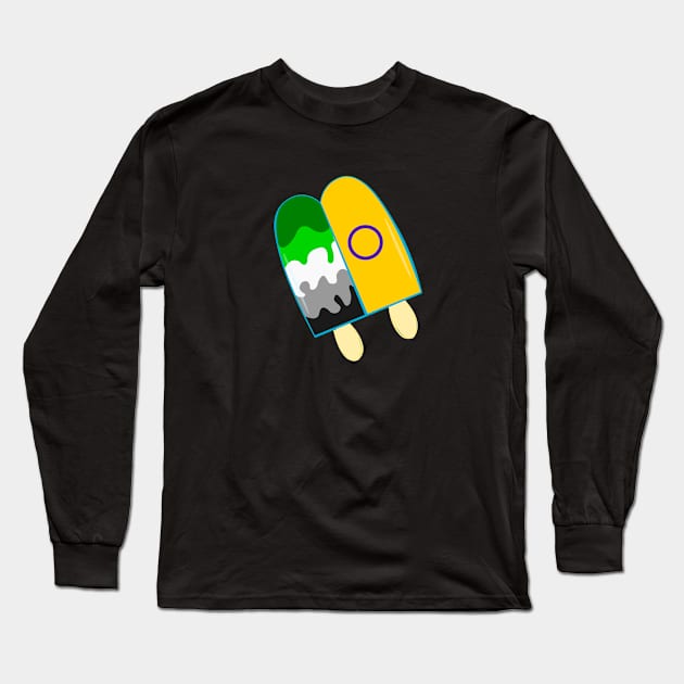 Popsicle Pride Long Sleeve T-Shirt by traditionation